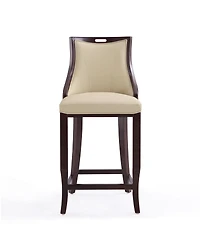 Manhattan Comfort Emperor Leatherette Upholstered Barstool