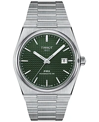 Tissot Men's Swiss Automatic Prx Powermatic 80 Stainless Steel Bracelet Watch 40mm