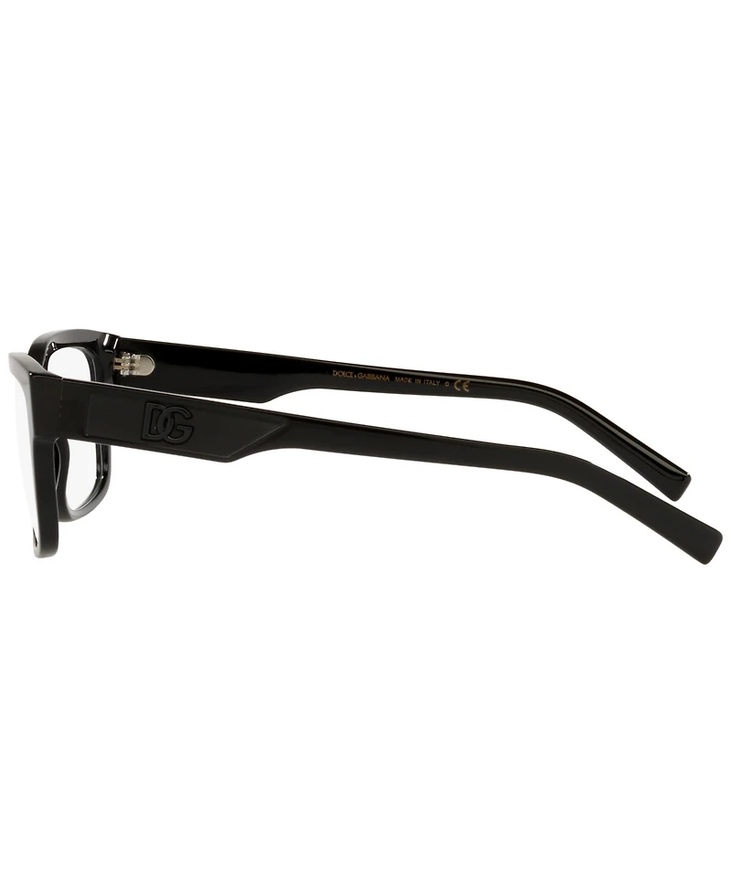 Dolce&Gabbana DG3352 Men's Rectangle Eyeglasses