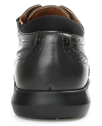 Thomas & Vine Men's Savage Embossed Wingtip Derby Dress Shoes