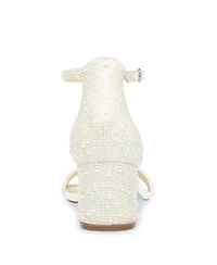 Betsey Johnson Women's Mari Block Heel Evening Sandals