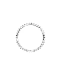 Swarovski Vittore Round Cut Rhodium Plated Ring