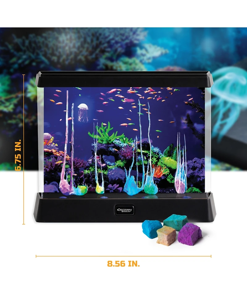 Discovery #Mindblown Crystal Aquarium Tank Diy Underwater Garden