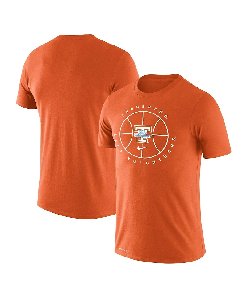 Men's Nike Tennessee Orange Tennessee Volunteers Basketball Icon Legend Performance T-shirt