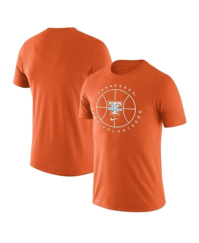 Men's Nike Tennessee Orange Tennessee Volunteers Basketball Icon Legend Performance T-shirt