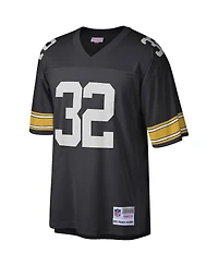 Men's Mitchell & Ness Franco Harris Black Pittsburgh Steelers Legacy Replica Jersey