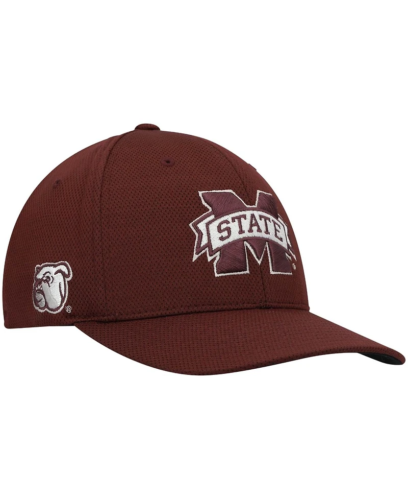 Men's Top of The World Maroon Mississippi State Bulldogs Reflex Logo Flex Hat