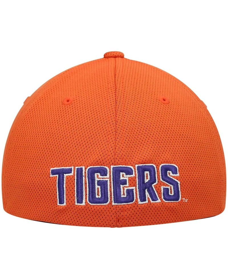 Men's Top of The World Orange Clemson Tigers Reflex Logo Flex Hat