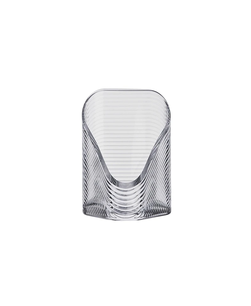 Nude Glass Mist Medium Tealight Holder
