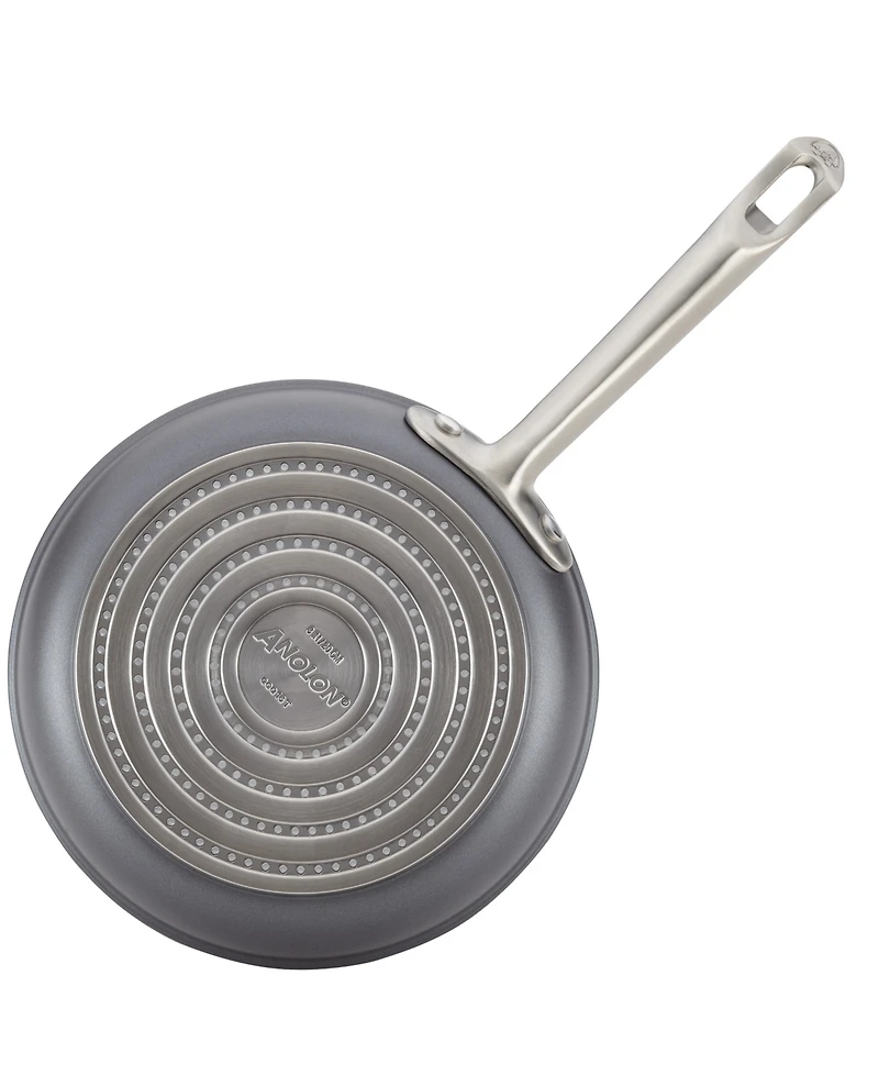 Anolon Accolade Forged Hard Anodized Nonstick Frying Pan, 8-Inch, Moonstone