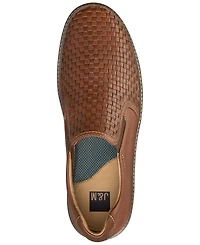 Johnston & Murphy Men's McGuffey Woven Slip-On Loafers
