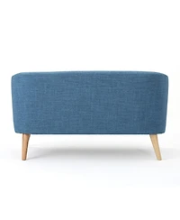 Bridie Muted Mid Century Modern Loveseat