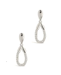 Sterling Forever Elisa Drop Earrings