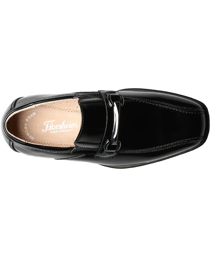 Florsheim Little Boys Reveal Bike Toe Bit Jr. Loafer Shoes