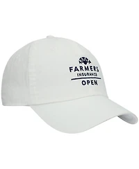 Men's Ahead White Farmers Insurance Open Shawmut Adjustable Hat