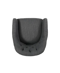 Barbour Tufted Home Office Chair with Swivel Base