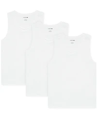 Lacoste Men's 3-Pack Essential Slim Tank Tops