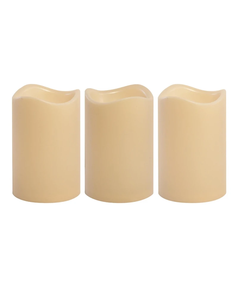 Battery Operated Led Pillar Candles