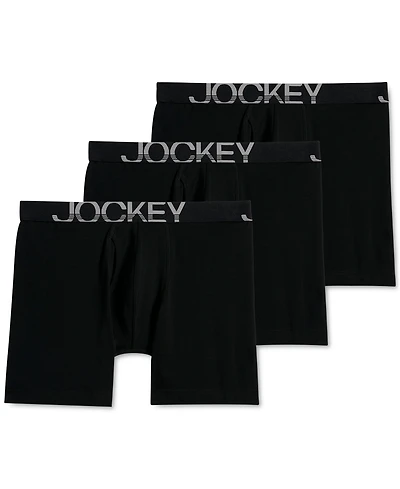 Jockey 3-Pack ActiveStretch 7" Boxer Briefs