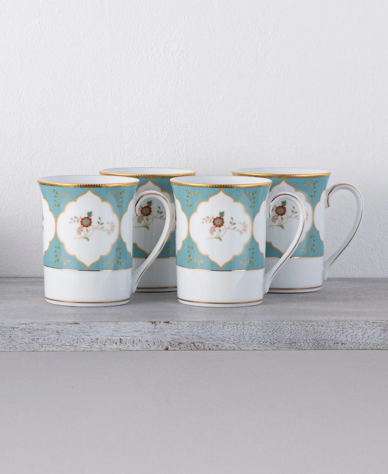 Noritake Lodi's Morning 12.5 Oz Mugs, Set of 4