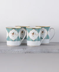 Noritake Lodi's Morning 12.5 Oz Mugs, Set of 4