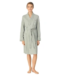 Lauren Ralph Quilted Shawl Collar Short Robe