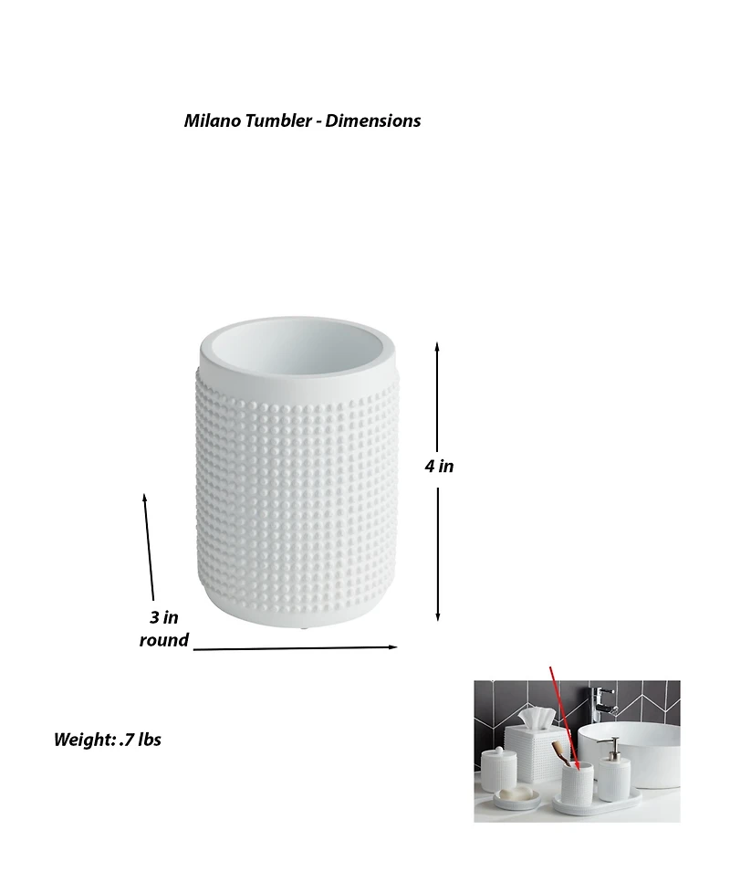 Roselli Trading Company Milano Tumbler