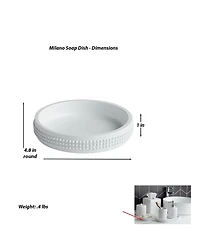 Roselli Trading Company Milano Soap Dish