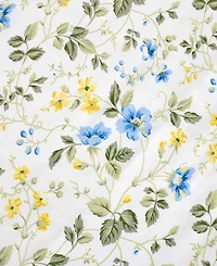 Laura Ashley Meadow Floral 3-Pc. Duvet Cover Set, Full/Queen