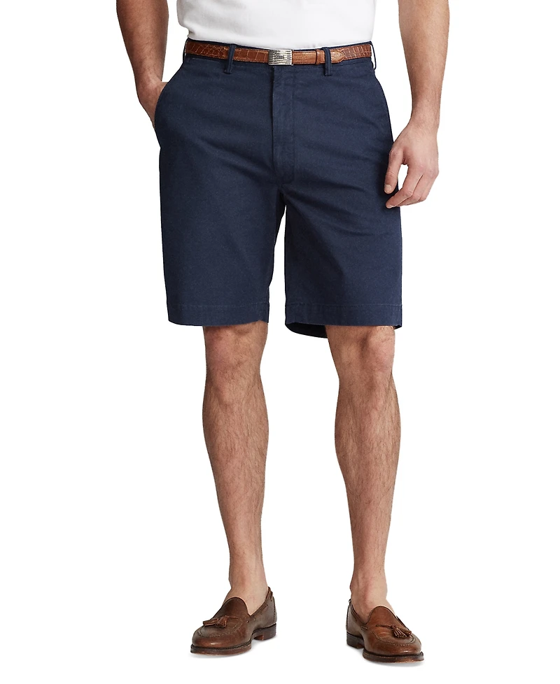 Polo Ralph Lauren Men's Big & Tall Stretch Classic-Fit Chino Shorts
