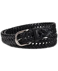 Club Room Men's Hand-Laced Braided Belt, Created for Macy's