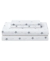 Nautica Star Spangled Coastal Cotton Percale -Piece Sheet Set