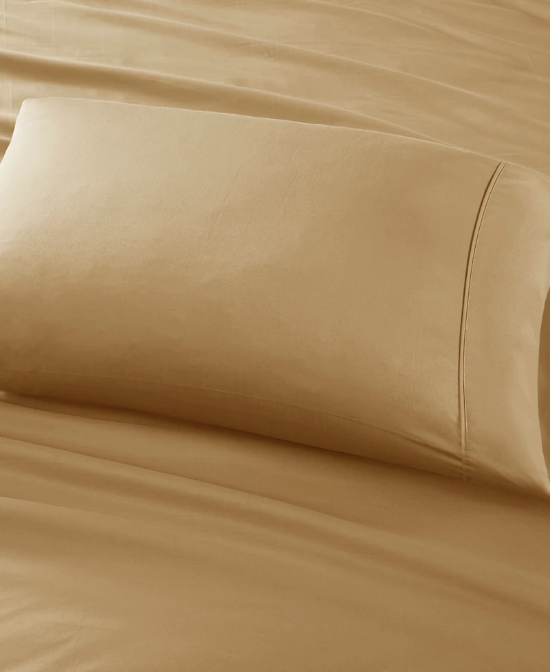 Madison Park 600 Thread Count Pima Cotton Sateen 4-Pc. Sheet Set