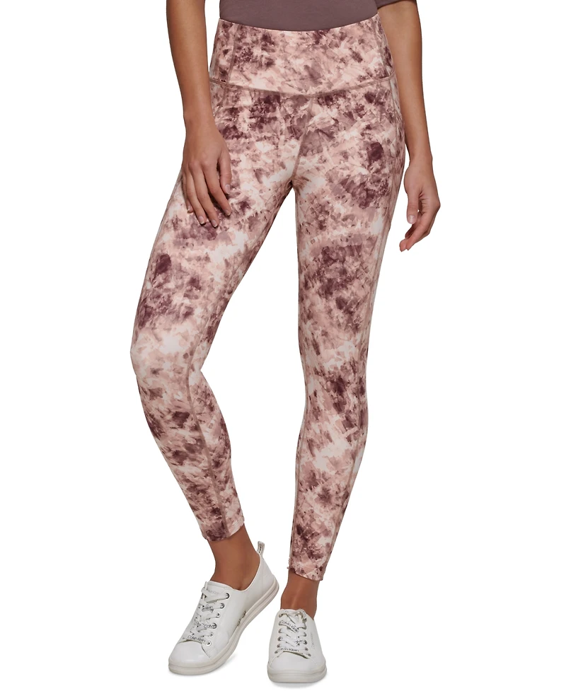Calvin Klein Performance Printed High-Rise 7/8 Leggings