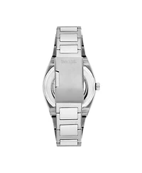 Fossil Men's Everett Automatic Silver-tone Stainless Steel Watch 42mm