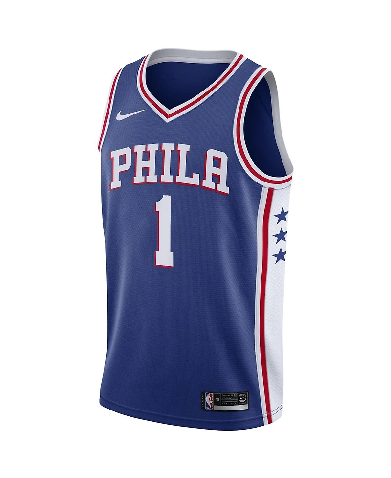 Men's Nike James Harden Royal Philadelphia 76ers 2021/22 Swingman Jersey - Icon Edition