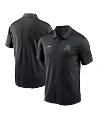 Men's Nike Black Arizona Diamondbacks Cooperstown Collection Rewind Franchise Performance Polo Shirt