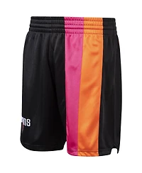 Men's Mitchell & Ness Black Miami Heat 2005/06 Hardwood Classics Authentic Shorts