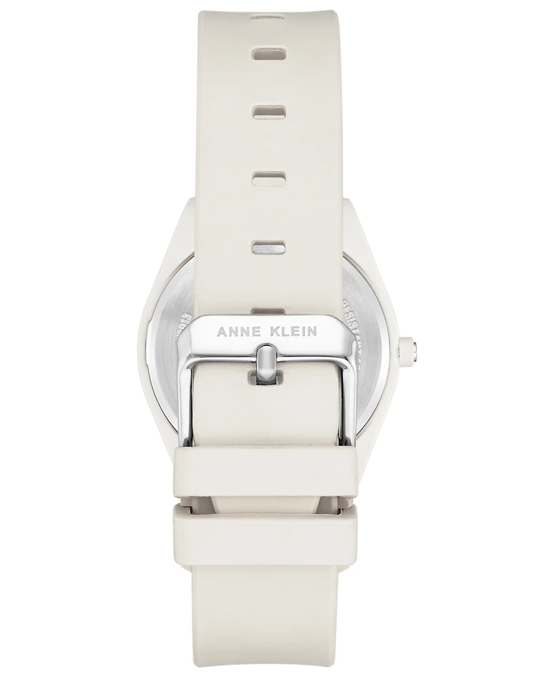 Anne Klein Women's Solar Ocean Work Plastic Metal Watch