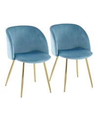 Lumisource Fran Contemporary Chair, 2 Piece Set