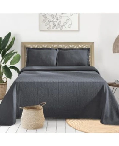 Superior 100 Cotton Fleur De Lis Medallion All Season Coverlet Sets