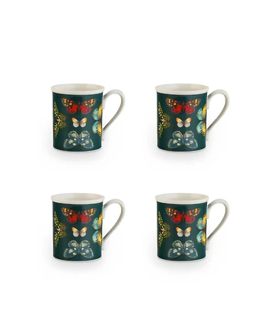 Portmeirion Botanic Garden Harmony Mugs, Set of 4