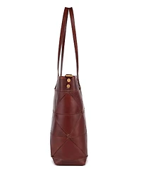 Old Trend Women's Genuine Leather Prism Tote Bag