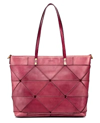 Old Trend Women's Genuine Leather Prism Tote Bag