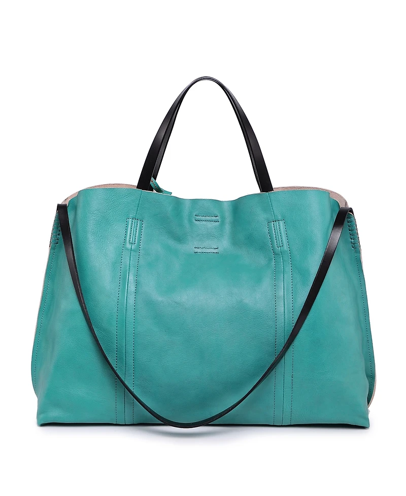 Old Trend Women's Genuine Leather Forest Island Tote Bag
