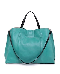 Old Trend Women's Genuine Leather Forest Island Tote Bag