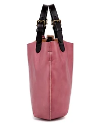 Old Trend Women's Genuine Leather Dip Dye Tote