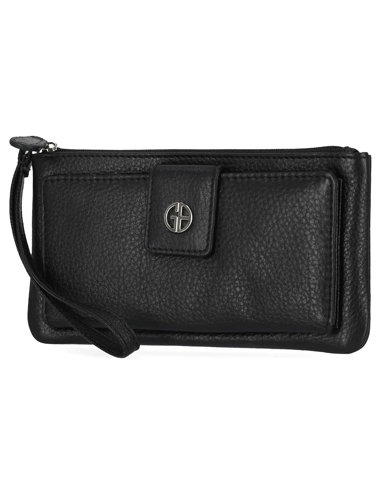 Giani Bernini Softy Grab & Go Leather Wristlet, Exclusively at Macy's