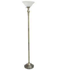 Elegant Designs 1 Light Torchiere Floor Lamp