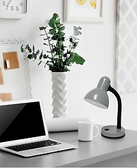 Simple Designs Basic Desk Lamp with Flexible Hose Neck